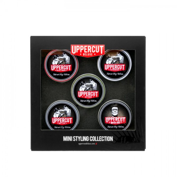Uppercut Deluxe 5 Mini Tin Styling Collection